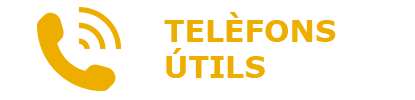 Telèfons útils