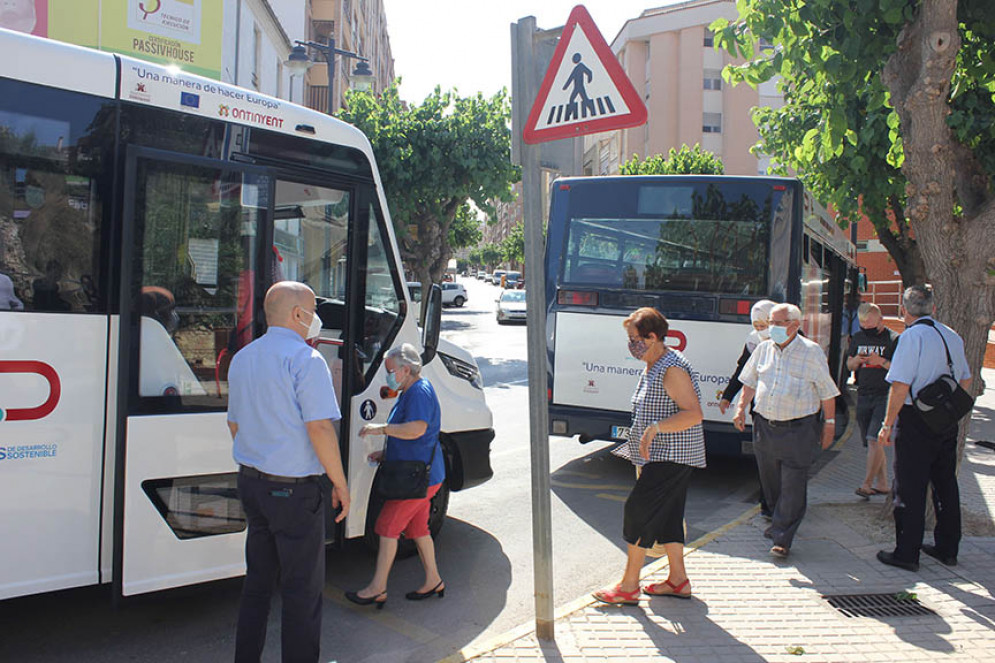La gratuïtat del bus urbà d’Ontinyent va triplicar l&#039;ús en 2020 tot i la pandèmia