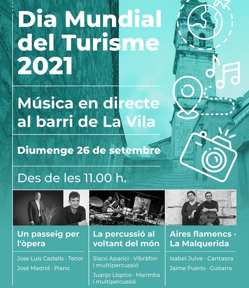 Ontinyent celebrarà el Dia Mundial del Turisme amb música en directe al barri de La Vila