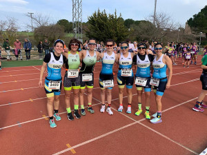 El Club Triatló Ontinyent repeteix al pòdium al XII Duatló de la Ciutat