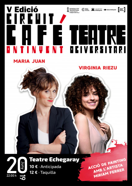 Un espectacle de monòlegs i art tancarà a l’Echegaray el V Circuit-Café Teatre d&#039;Ontinyent