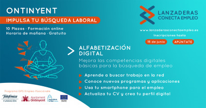 Ontinyent comptarà al juny amb “Alfabetització Digital”,  nou programa online d&#039;orientació laboral