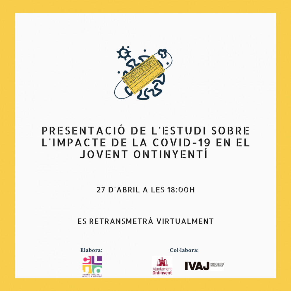 El CLJO presenta la data per a publicar l&#039;estudi de l&#039;impacte de la COVID19 en el jovent ontinyentí