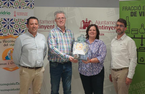 Ontinyent va reciclar més de 6.000 quilos de vidre durant la “Setmana Gran” de Moros i Cristians