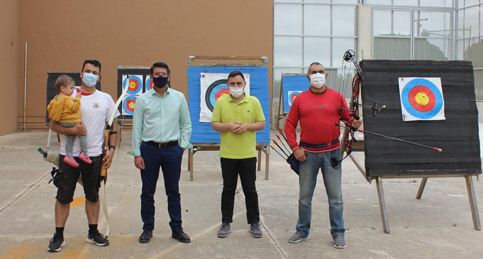 Ontinyent finalitza l’adequació del frontó vell com a espai de tir amb arc