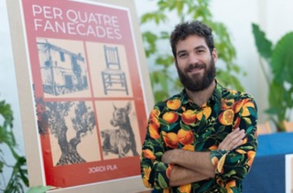 Jordi Pla Porta presentarà a la casa de la Cultura d’Ontinyent la seua novel·la Per quatre fanecades.