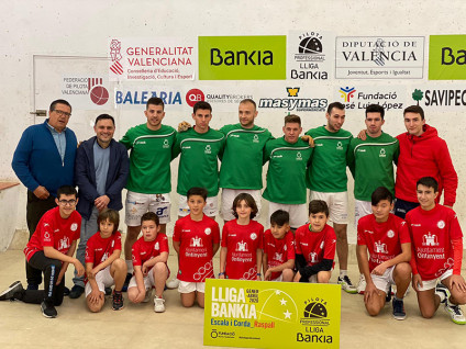 El trinquet d’Ontinyent s’estrena a la Lliga Caixabank amb l’equip local liderat per Iván