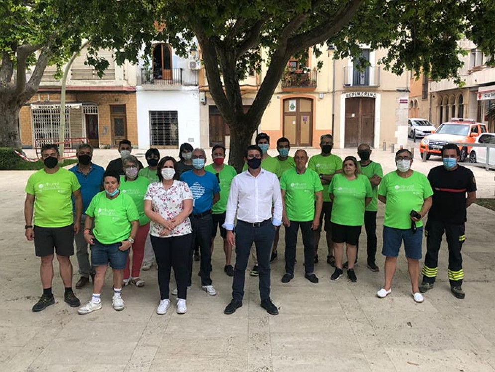 Ontinyent dóna inici al seu programa de voluntariat contra el foc