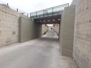 Finalitzen les obres de reparació del pont ferroviari del Camí Vell d’Agullent