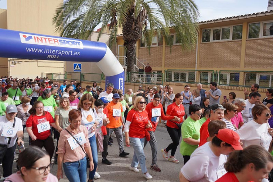 26 centres de la província participen en la IX Volta a Peu per a per a persones amb Diversitat Funcional d’Ontinyent