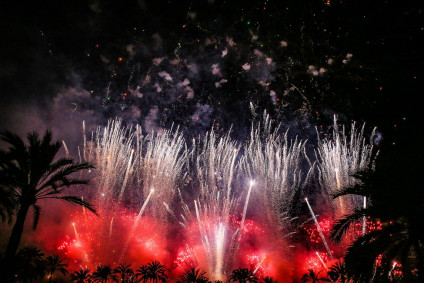 El castell de focs artificials de Festes d’Ontinyent inclourà 14 conjunts diferents de focs i un final amb 500 efectes en 30 segons