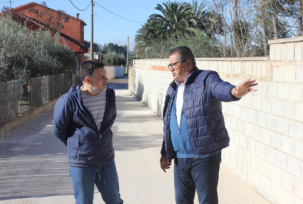 Ajuntament i veïnat milloren la seguretat del ramal 7 del Camí d’Agullent