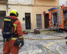 Incendi a una casa del carrer Sant Josep