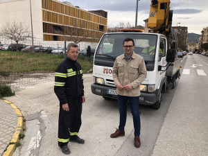 Enllumenat millora la seguretat dels passos de vianants als barris del Llombo, Sant Rafel i Sant Josep.