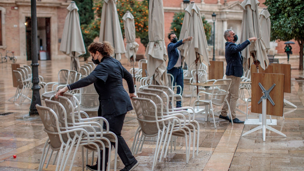 Terrazas al 100%, un tercio en el interior de los restaurantes y reapertura de los gimnasios