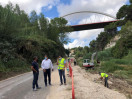 La Conselleria d’Agricultura inicia la reparació del camí del Carril-Pont de la Costa afectat per la DANA