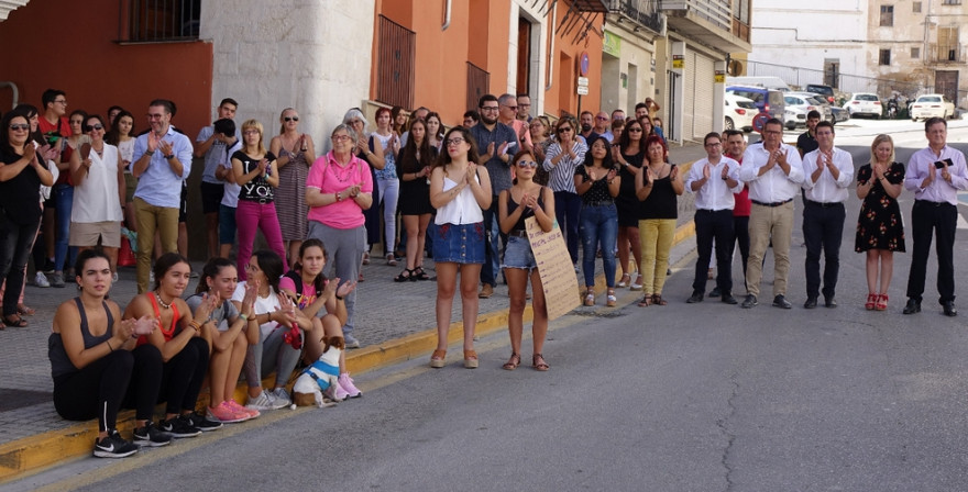 Ontinyent se suma a les accions contra el canvi climàtic amb una concentració i una bicicletada reivindicativa