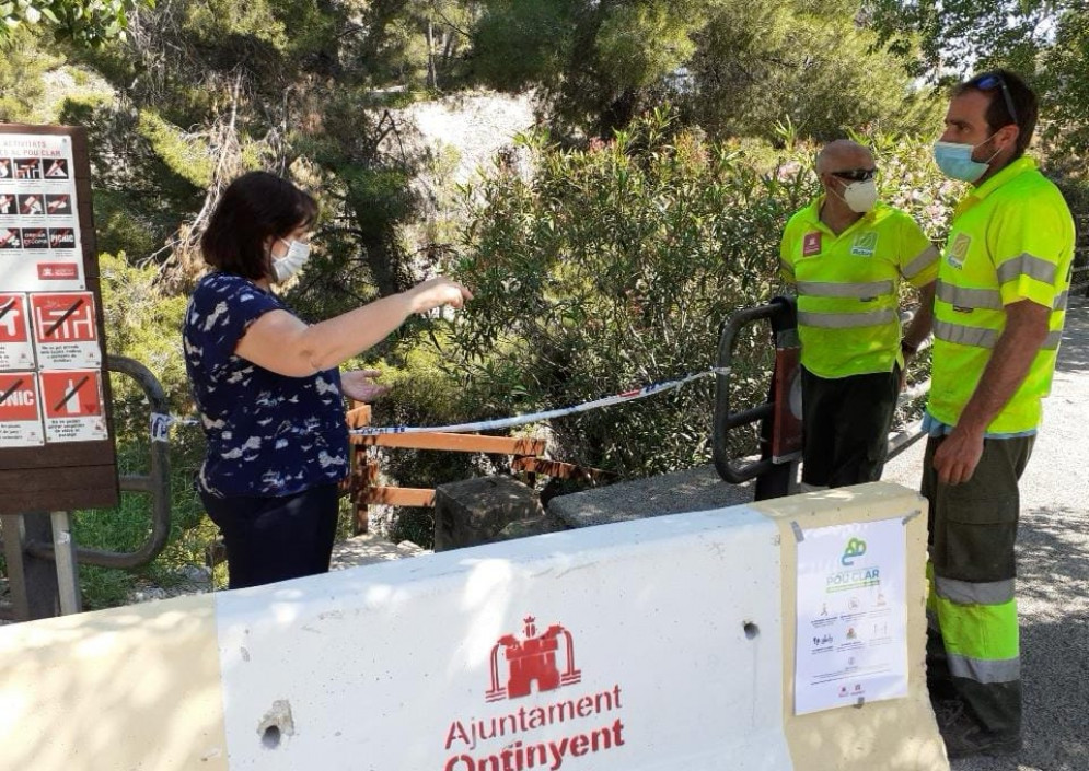 Ontinyent mantindrà tancat els pàrkings d’accés al Pou Clar durant tot l’estiu