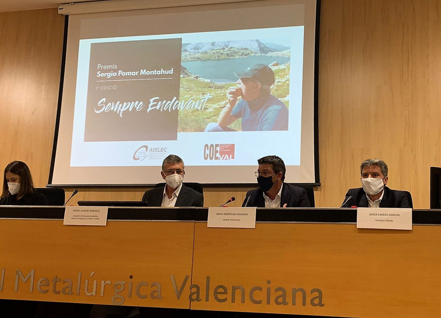 Jorge Rodríguez destaca la trajectòria i humanitat de Sergio Pomar en la presentació dels I Premis en record de l’empresari