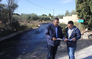 L’Ajuntament i el veïnat de la zona cofinancen el pavimentat del Camí de la Casa Campos