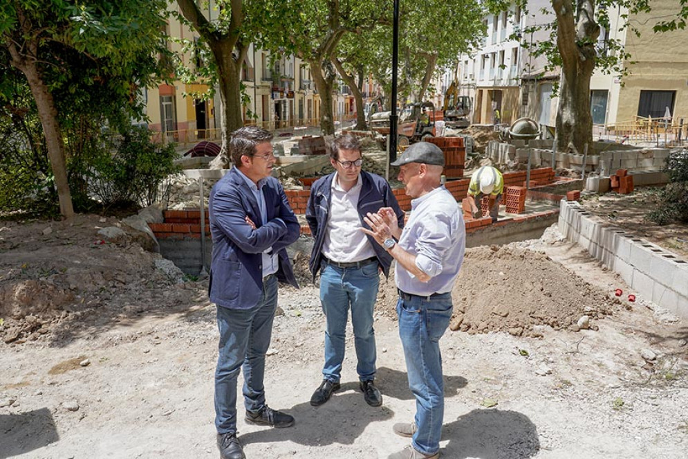Jorge Rodríguez anuncia que la segona fase de les obres a Sant Antoni comencaran un mes abans del previst