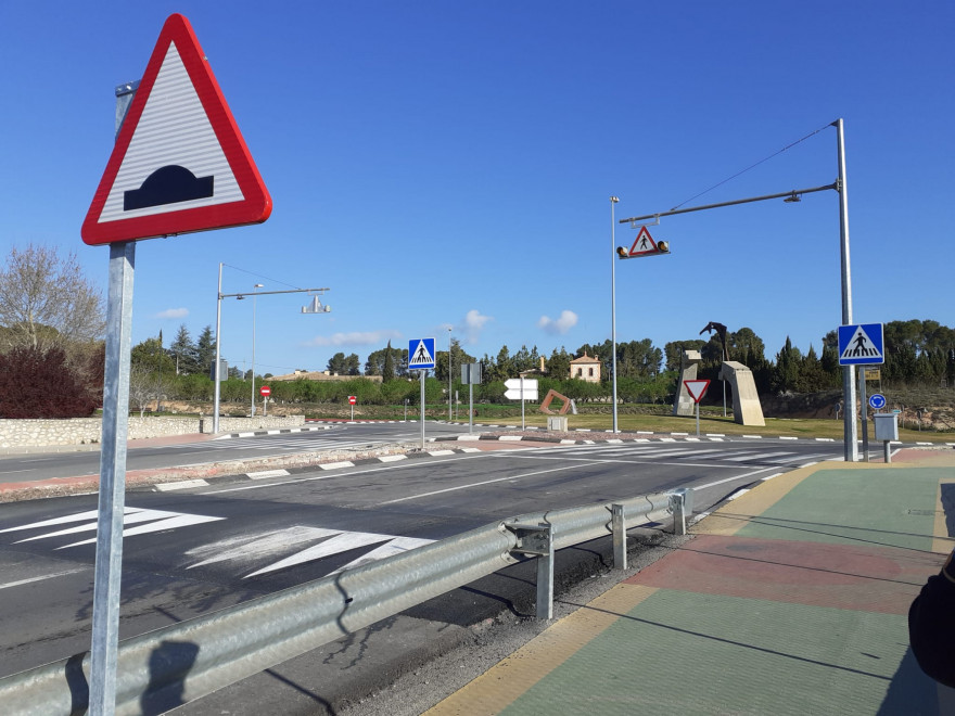 La Generalitat Valenciana millora la seguretat de la rodona sud del Pont del Salt del Bou a petició de l&#039;Ajuntament