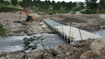 La reparació dels camins més afectats per la DANA no es deté a Ontinyent