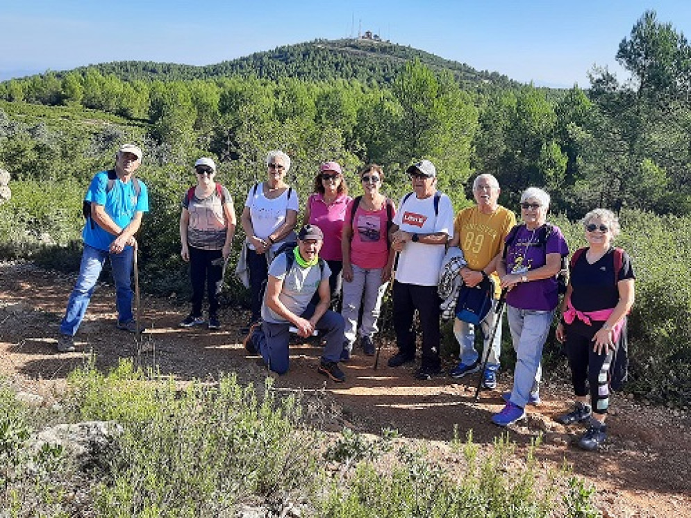 “Majors Actius” d’Ontinyent comença les rutes botàniques amb una visita a l’entorn de la serra del Torrater