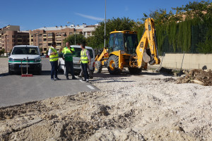 Ontinyent inicia les obres per evitar inundacions a la zona de Benarrai