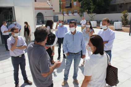 L’edifici principal del Museu del Textil de la Comunitat Valenciana a Ontinyent estarà a punt aquest mes de juliol