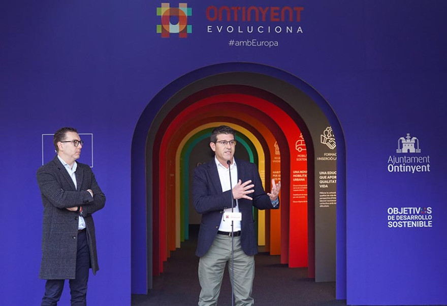 Jorge Rodríguez posa en valor les inversions milionàries d’Europa a Ontinyent com a part d’una estratègia per transformar la ciutat