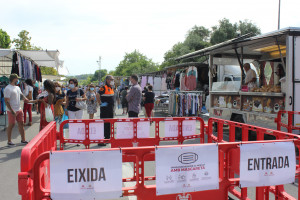 El mercat de dilluns d’Ontinyent reobri les portes amb nova ubicació al recinte firal