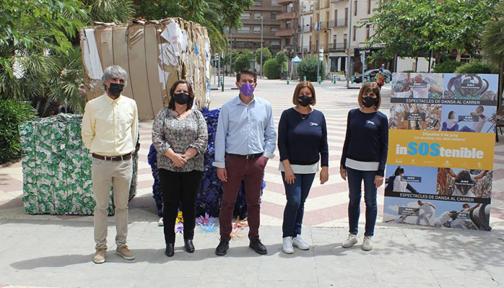 Ontinyent organitza 8 sessions d&#039;un espectacle de dansa al carrer per conscienciar sobre el canvi climàtic