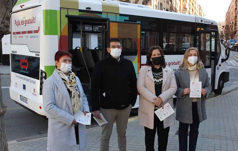 Ontinyent quadruplica l’ús del bus urbà als dos primers anys de gratuïtat del servei