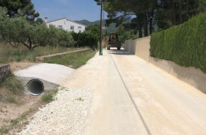 Ontinyent conclou les obres de recuperació del ramal 4 del camí de la Ponceta